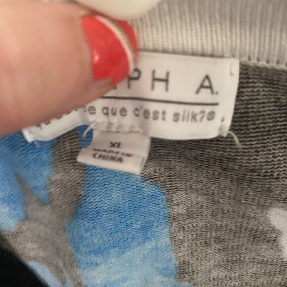 NWOT Joseph A Gorgeous Colored Pattern Cardigan - Picture 8 of 10